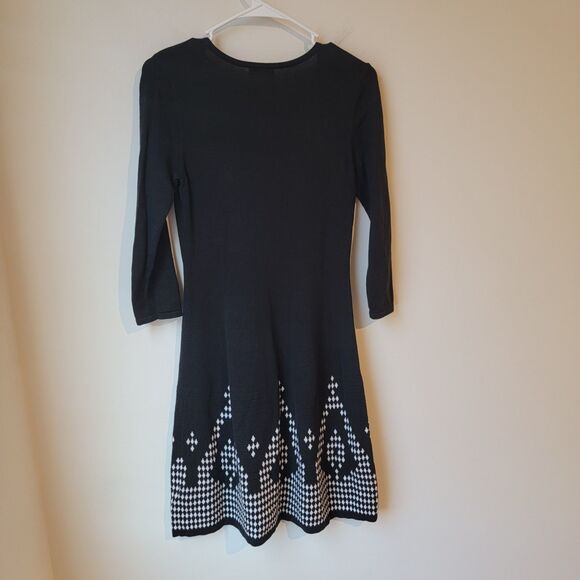 Eci Womens Sweater Dress Size Small Knee Length Whimsigoth Grunge Punk - Picture 2 of 7